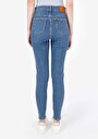 thumb-Afficher les détails de 759 Lara Pantalon Bleu   En  Skinny Fit Femme