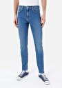 thumb-Afficher les détails de 041 Danny Pantalon  Slim Leg Low Rise En Jean Slim Fit Homme