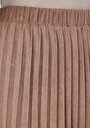 thumb-Afficher les détails de Jupe Marron Regular Fit Droit  Mdi Femme