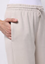thumb-Afficher les détails de Pantalon De Survêtement Beige Regular Fit Femme