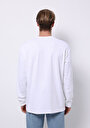 thumb-Afficher les détails de T-shirt À Manches Longues Blanc Comfort Fit  Homme