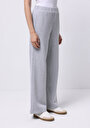 thumb-Afficher les détails de Pantalon De Survêtement Gris Regular Fit Femme