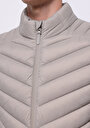thumb-Afficher les détails de Gilet Beige Slim Fit Homme