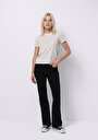 thumb-Afficher les détails de Tricoter Ecru Regular Fit  Femme