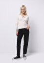 thumb-Afficher les détails de 884 Lauren Pantalon  Straight Leg High Rise En Jean Straight Fit Femme