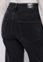 thumb-Afficher les détails de 884 Lauren Pantalon  Straight Leg High Rise En Jean Straight Fit Femme