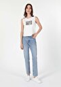 thumb-Afficher les détails de 893 Julia Pantalon Denim Tapered Leg  En  Boyfriend Fit Femme