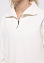 thumb-Afficher les détails de Pull-over Blanc Regular Fit  Femme