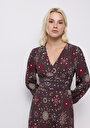 thumb-Afficher les détails de Robe Multicolou Regular Fit    Femme