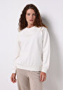 thumb-Afficher les détails de Pull-over Blanc Regular Fit  Femme