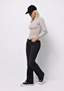thumb-Afficher les détails de T-shirt Beige Slim Fit Manches Longues  Femme