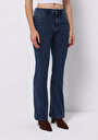 thumb-Afficher les détails de 791 Monica Pantalon  Bootcut Medium Rise En Jean Regular Fit Femme