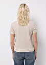 thumb-Afficher les détails de Tricoter Beige Regular Fit  Femme