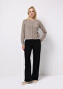 thumb-Afficher les détails de Cardigan Tricot  Slim Fit Femme
