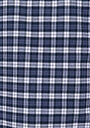 thumb-Afficher les détails de Chemise À Manches Longues Marine Regular Fit Plaid Sergé Homme