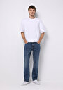 thumb-Afficher les détails de 045 David Pantalon    En Jean Regular Fit Homme