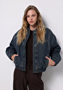 thumb-Afficher les détails de Veste De Blazer  Oversize Fit Manches Longues  Femme
