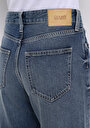 thumb-Afficher les détails de 970 Berry Pantalon    En Jean Regular Fit Femme