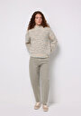 thumb-Afficher les détails de Pull Multicolou Regular Fit Manches Longues  Femme