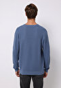 thumb-Afficher les détails de Pull Bleu Regular Fit Manches Longues  Homme