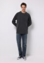 thumb-Afficher les détails de T-shirt À Manches Longues Anthracite Comfort Fit  Homme