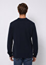 thumb-Afficher les détails de Pull Marine Regular Fit Manches Longues  Homme