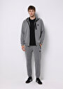 thumb-Afficher les détails de Pantalon De Survêtement Anthracite Regular Fit Homme