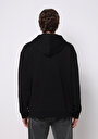 thumb-Afficher les détails de Pull-over Noir Oversize Fit  Homme