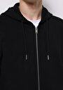 thumb-Afficher les détails de Pull-over Noir Oversize Fit  Homme