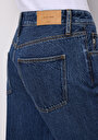 thumb-Afficher les détails de 970 Berry Pantalon  Wide Leg High Rise En Jean Regular Fit Femme