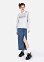 thumb-Afficher les détails de Jupe Bleu Slim Fit    Femme
