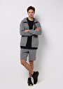 thumb-Afficher les détails de Short Anthracite Regular Fit Homme