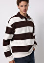 thumb-Afficher les détails de Pull-over Marron Comfort Fit  Homme