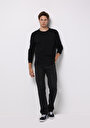 thumb-Afficher les détails de T-shirt À Manches Longues Noir Regular Fit  Homme