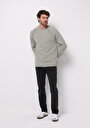 thumb-Afficher les détails de Pull Vert Regular Fit Manches Longues  Homme
