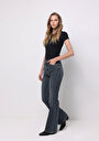 thumb-Afficher les détails de 791 Monica Pantalon    En Jean Regular Fit Femme