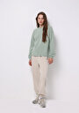 thumb-Afficher les détails de Pull-over Vert Regular Fit  Femme