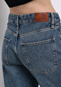 thumb-Afficher les détails de 970 Berry Pantalon  Wide Leg High Rise En Jean Regular Fit Femme