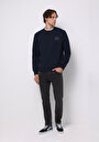 thumb-Afficher les détails de Pull-over Marine Regular Fit  Homme