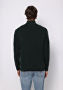 thumb-Afficher les détails de Pull Vert Regular Fit Manches Longues  Homme