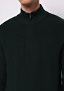 thumb-Afficher les détails de Pull Vert Regular Fit Manches Longues  Homme