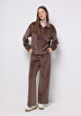 thumb-Afficher les détails de Pull-over Marron Regular Fit  Femme