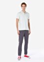thumb-Afficher les détails de Pantalon Gris Straight Leg Medium Rise En Chino Regular Fit Homme