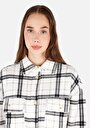 thumb-Afficher les détails de Blanc Regular Fit   Femme