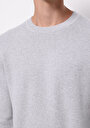 thumb-Afficher les détails de Pull Gris Regular Fit Manches Longues  Homme