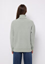thumb-Afficher les détails de Pull Vert Regular Fit Manches Longues  Femme