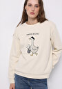 thumb-Afficher les détails de Pull-over Blanc Regular Fit  Femme
