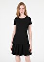 thumb-Afficher les détails de T-shirt À Manches Courtes Noir Slim Fit  Femme