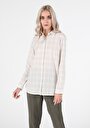 thumb-Afficher les détails de Chemise À Manches Longues Beige Regular Fit   Femme