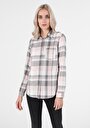 thumb-Afficher les détails de Chemise À Manches Longues Rose Super Slim Fit   Femme